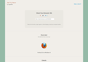 AboutMyBrowser AboutMyBrowser