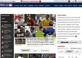 MLB_美国职业棒球大联盟 MLB_美国职业棒球大联盟