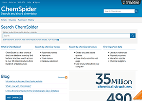 ChemSpider化学数据库