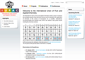 国际纯粹与应用化学联合会(IUPAC) 国际纯粹与应用化学联合会(IUPAC)