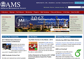美国数学学会_AMS