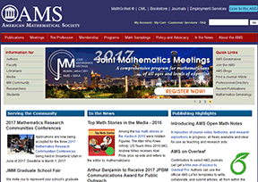 美国数学学会_AMS 美国数学学会_AMS