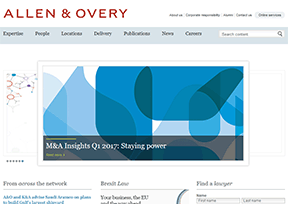 安理国际律师事务所_Allen & Overy 安理国际律师事务所_Allen & Overy
