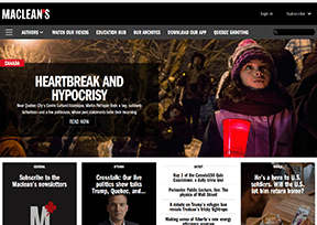 麦克林杂志_Maclean's 麦克林杂志_Maclean's