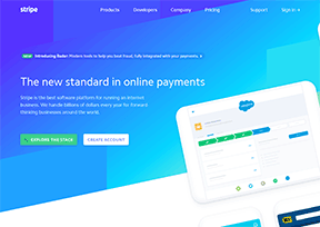 Stripe网上支付 Stripe网上支付