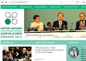2013华沙联合国气候变化大会 2013华沙联合国气候变化大会