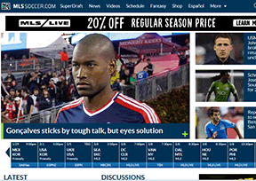 美国职业足球大联盟(MLS) 美国职业足球大联盟(MLS)