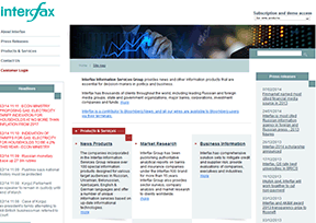 国际文传电讯社(Interfax) 国际文传电讯社(Interfax)