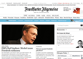 《法兰克福汇报》(FAZ) 《法兰克福汇报》(FAZ)