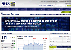 新加坡交易所(SGX) 新加坡交易所(SGX)
