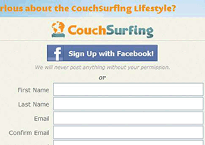 沙发冲浪(Couchsurfing)