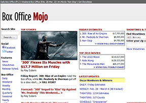票房Mojo(Box Office Mojo) 票房Mojo(Box Office Mojo)