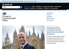 英国外交和联邦事务部 英国外交和联邦事务部