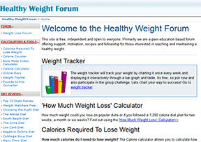 Healthy Weight Forum Healthy Weight Forum