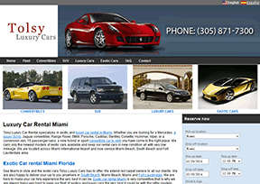 Tolsy Luxury租车 Tolsy Luxury租车