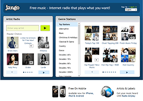 Jango音乐电台