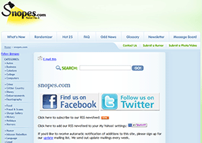 Snopes Snopes