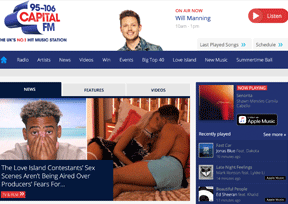 英国CapitalFM音乐广播电台 英国CapitalFM音乐广播电台