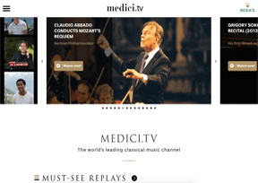 MediciTV-在线古典音乐视听网 MediciTV-在线古典音乐视听网