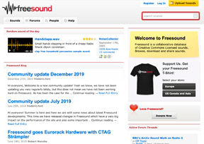 FreeSound-音频样本分享社区 FreeSound-音频样本分享社区